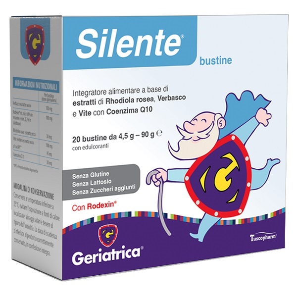 SILENTE 20 BUSTINE DA 4,5 G - Farmacia Nuova Dr.ssa Gabriella Catellani