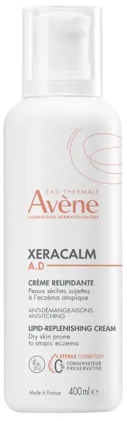 EAU THERMALE AVENE XERACALM AD CREMA LIPORESTITUTIVA 400 ML NUOVA FORMULAZIONE - Farmacia Nuova Dr.ssa Gabriella Catellani