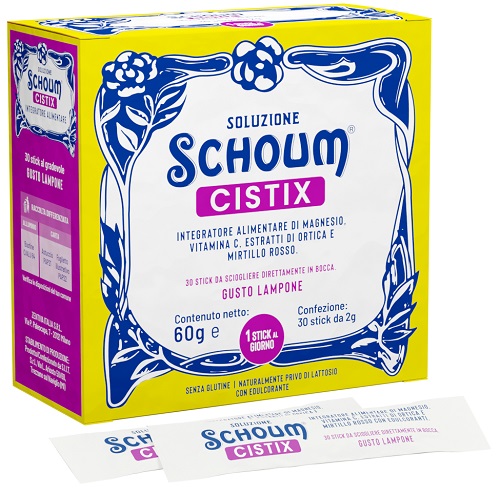 SOLUZIONE SCHOUM CISTIX 30 STICK - Farmacia Nuova Dr.ssa Gabriella Catellani