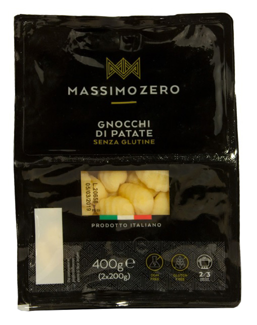 MASSIMO ZERO GNOCCHI PATATE 400 G - Farmacia Nuova Dr.ssa Gabriella Catellani