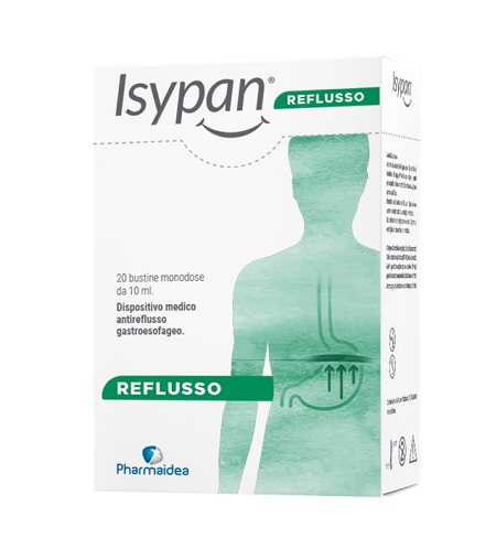 ISYPAN REFLUSSO 20 BUSTINE DA 10 ML - Farmacia Nuova Dr.ssa Gabriella Catellani