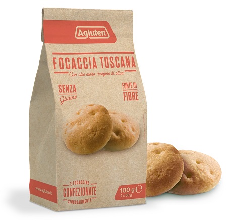 AGLUTEN FOCACCIA TOSCANA 100 G - Farmacia Nuova Dr.ssa Gabriella Catellani