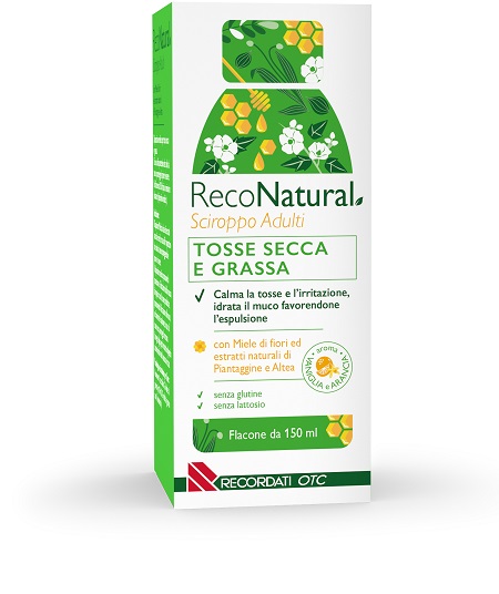 RECONATURAL SCIROPPO TOSSE ADULTI 150 ML - Farmacia Nuova Dr.ssa Gabriella Catellani