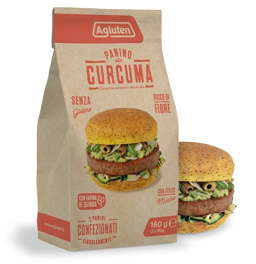 AGLUTEN PANINO CURCUMA 160 G - Farmacia Nuova Dr.ssa Gabriella Catellani