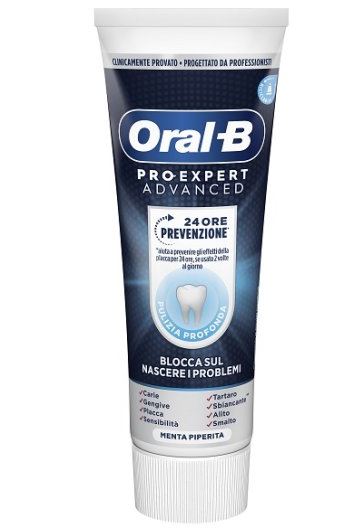 ORALB PROEXPERT ADVANCE DENTIFRICIO PULIZIA PROFONDA 75 ML - Farmacia Nuova Dr.ssa Gabriella Catellani