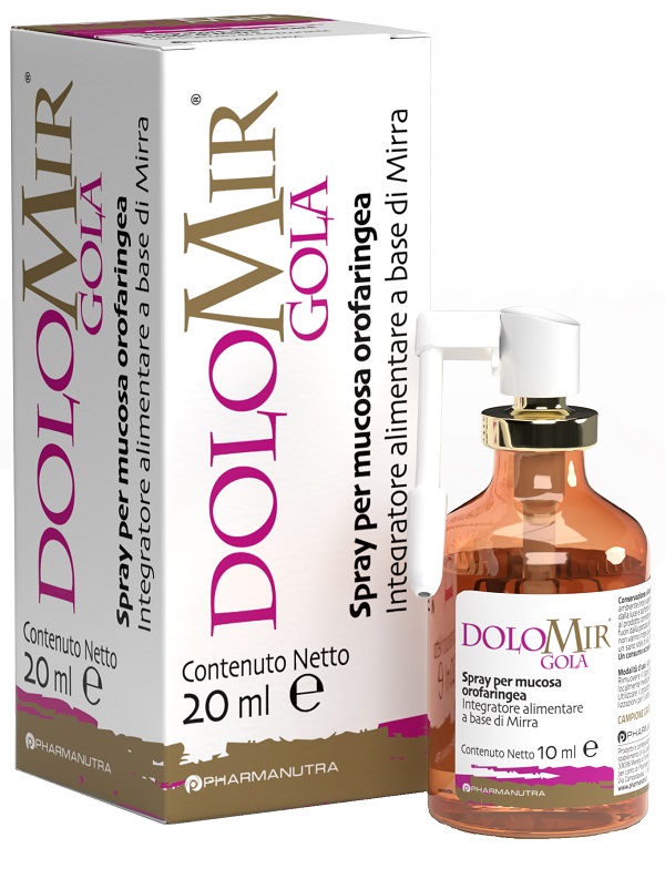 DOLOMIR GOLA SPRAY 20 ML - Farmacia Nuova Dr.ssa Gabriella Catellani