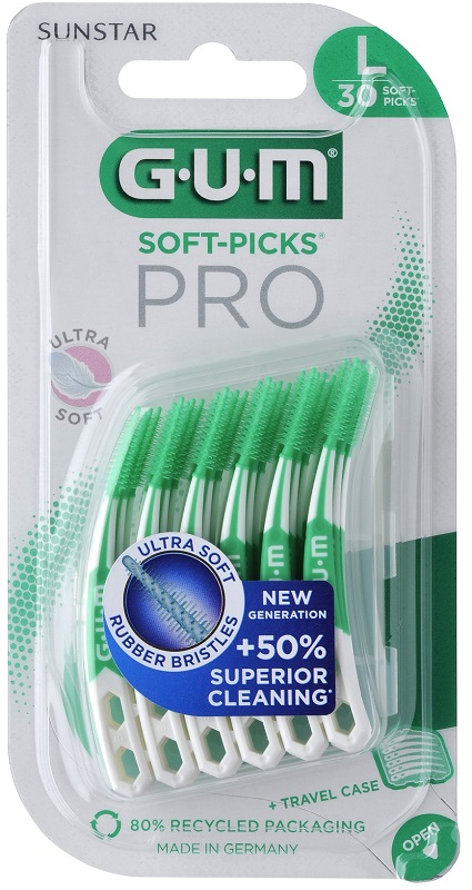 GUM SOFT PICK PRO LARGE 30 PEZZI - Farmacia Nuova Dr.ssa Gabriella Catellani