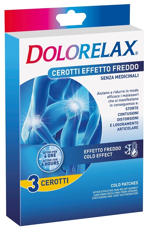 DOLORELAX CEROTTO EFFETTO FREDDO - Farmacia Nuova Dr.ssa Gabriella Catellani