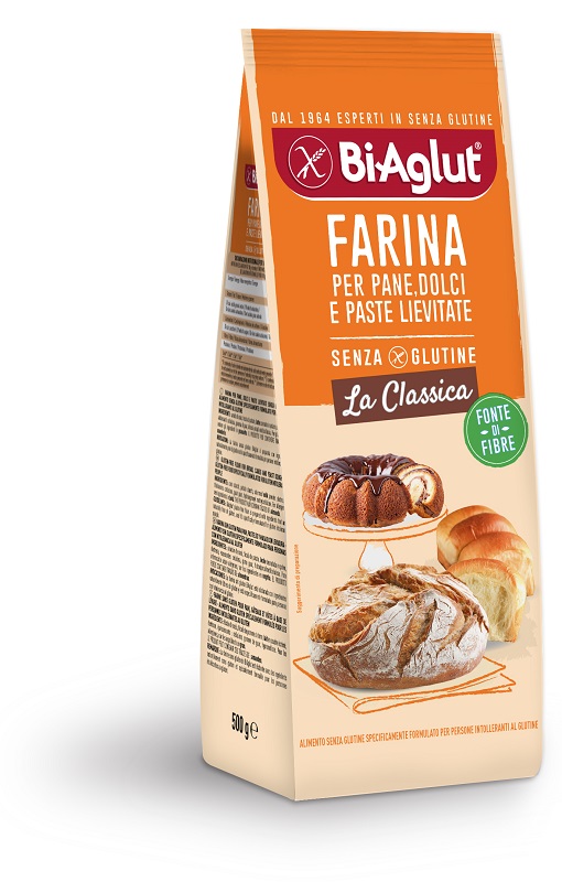 BIAGLUT FARINA SENZA GLUTINE CLASSICA 500 G - Farmacia Nuova Dr.ssa Gabriella Catellani