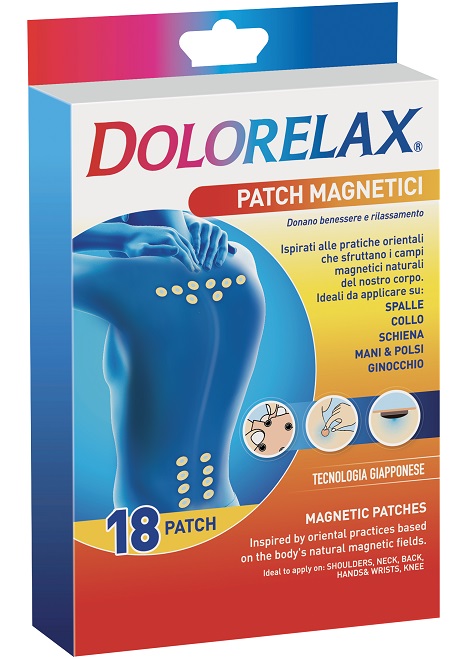 DOLORELAX PATCH MAGNETICI 3 BUSTINE DA 6 PEZZI - Farmacia Nuova Dr.ssa Gabriella Catellani