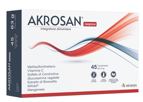 AKROSAN 45 COMPRESSE - Farmacia Nuova Dr.ssa Gabriella Catellani