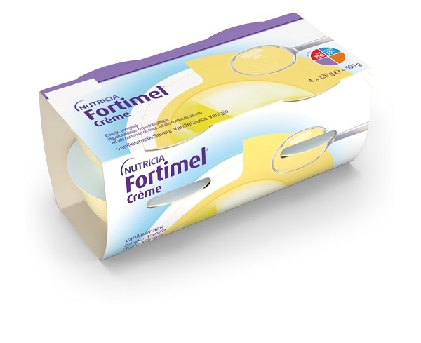 FORTIMEL CREME VANIGLIA 4 PEZZI DA 125 G - Farmacia Nuova Dr.ssa Gabriella Catellani