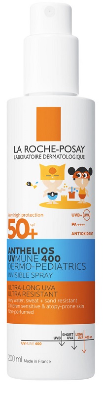 ANTHELIOS SPRAY UVMUNE BAMBINO 50+ 200 ML - Farmacia Nuova Dr.ssa Gabriella Catellani