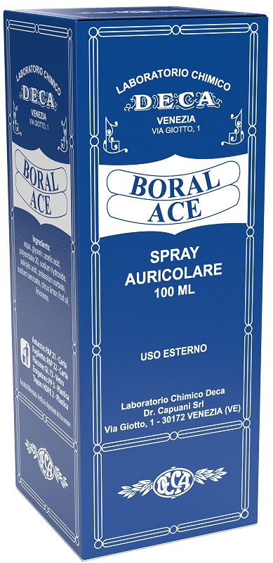 BORAL ACE SPRAY AURICOLARE 100 ML - Farmacia Nuova Dr.ssa Gabriella Catellani