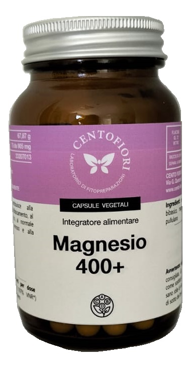 MAGNESIO 400+ 75 CAPSULE VEGETALI - Farmacia Nuova Dr.ssa Gabriella Catellani