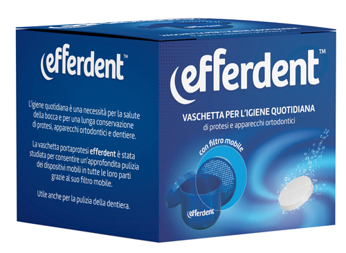 EFFERDENT VASCHETTA PORTAPROTESI - Farmacia Nuova Dr.ssa Gabriella Catellani