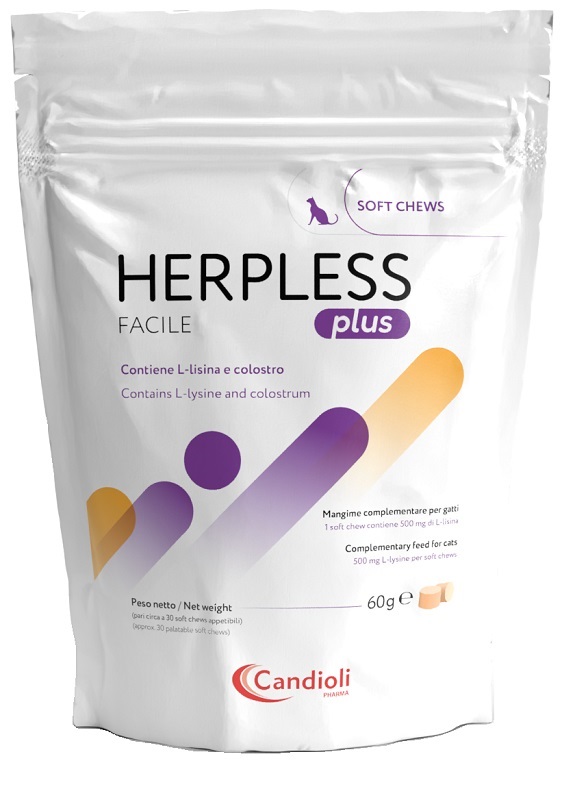 HERPLESS PLUS FACILE 30 SOFT CHEWS - Farmacia Nuova Dr.ssa Gabriella Catellani