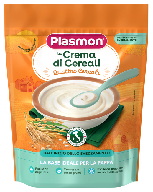 PLASMON CEREALI CREMA AI 4 CEREALI 200 G - Farmacia Nuova Dr.ssa Gabriella Catellani