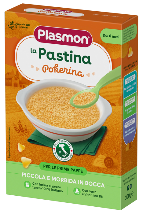 PLASMON PASTA POKERINA 300 G - Farmacia Nuova Dr.ssa Gabriella Catellani