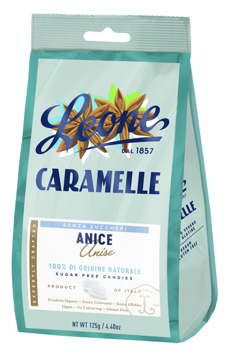 CARAMELLE SENZA ZUCCHERI ANICE 125 G - Farmacia Nuova Dr.ssa Gabriella Catellani