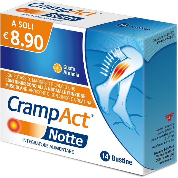 CRAMPACT NOTTE 14 BUSTINE - Farmacia Nuova Dr.ssa Gabriella Catellani