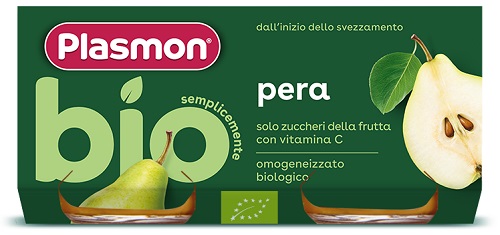PLASMON OMOGENEIZZATO BIO PERA 2 VASETTI X 80 G - Farmacia Nuova Dr.ssa Gabriella Catellani