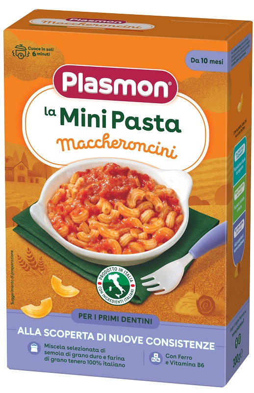 PLASMON PASTA MACCHERONCINI 300 G - Farmacia Nuova Dr.ssa Gabriella Catellani