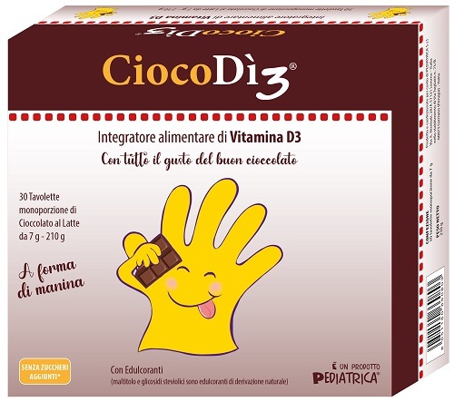 CIOCODI3 30 TAVOLETTE DI CIOCCOLATO - Farmacia Nuova Dr.ssa Gabriella Catellani