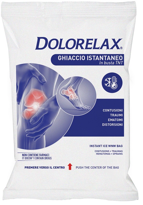 GHIACCIO ISTANTANEO DOLORELAX 1 BUSTA - Farmacia Nuova Dr.ssa Gabriella Catellani