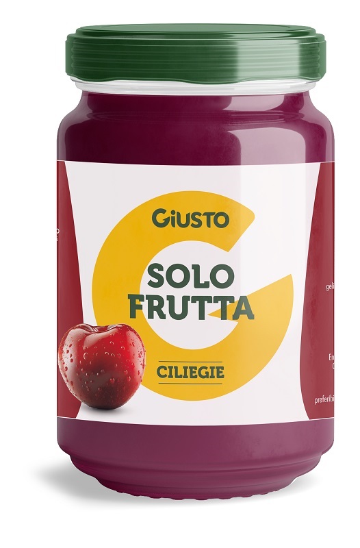 GIUSTO SOLO FRUTTA CONFETTURA CILIEGIE 220 G - Farmacia Nuova Dr.ssa Gabriella Catellani