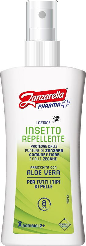 ZANZARELLA LOZIONE INSETTO REPELLENTE CON ALOE 100 ML - Farmacia Nuova Dr.ssa Gabriella Catellani