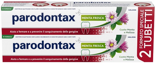 PARODONTAX BIPACK MENTA FRESCA 2 X 75 ML - Farmacia Nuova Dr.ssa Gabriella Catellani