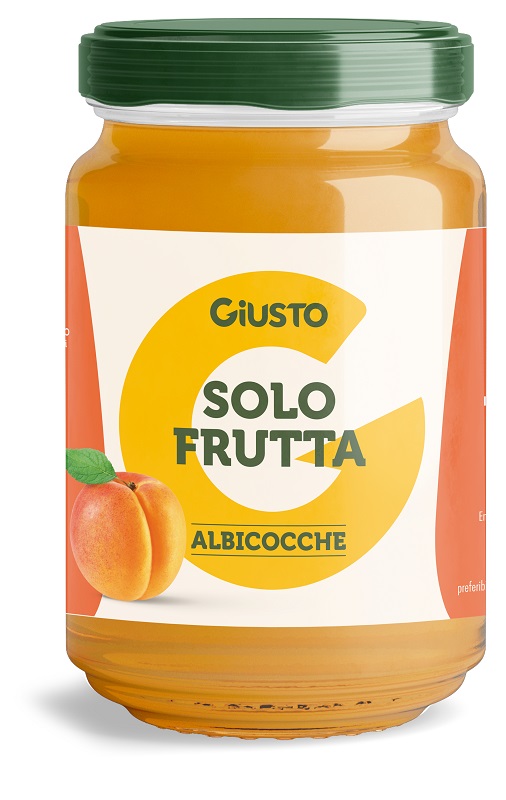 GIUSTO SOLO FRUTTA CONFETTURA ALBICOCCHE 220 G - Farmacia Nuova Dr.ssa Gabriella Catellani
