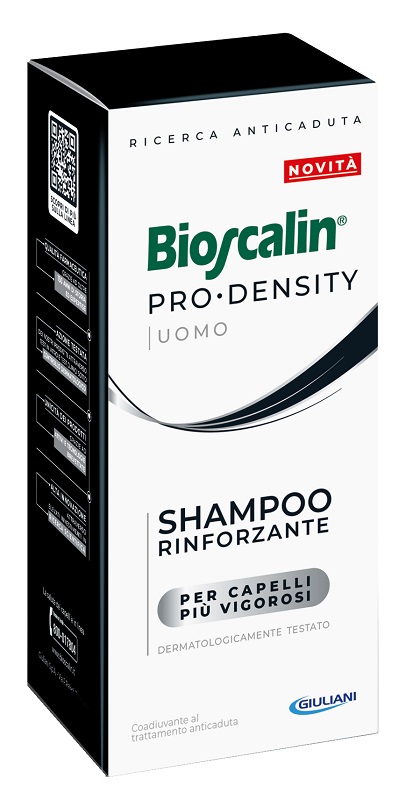 BIOSCALIN PRO DENSITY UOMO SHAMPOO RINFORZANTE 200 ML - Farmacia Nuova Dr.ssa Gabriella Catellani