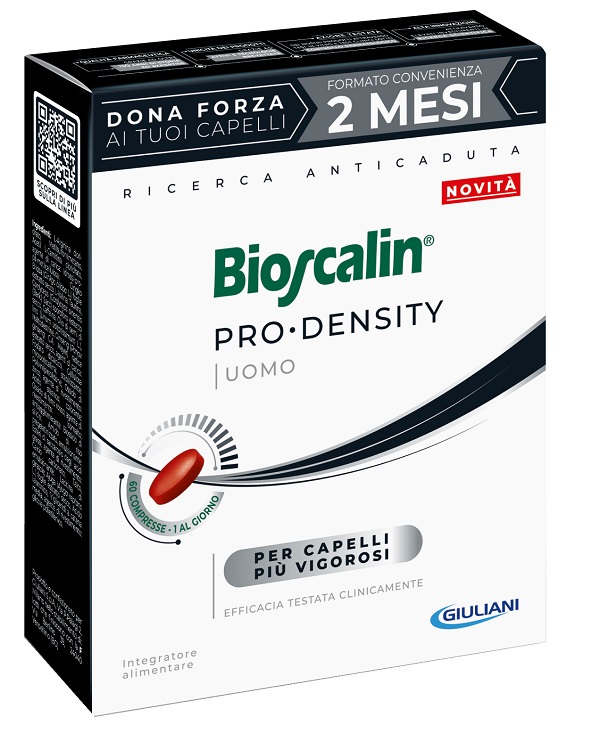 BIOSCALIN PRO DENSITY UOMO 60 COMPRESSE - Farmacia Nuova Dr.ssa Gabriella Catellani