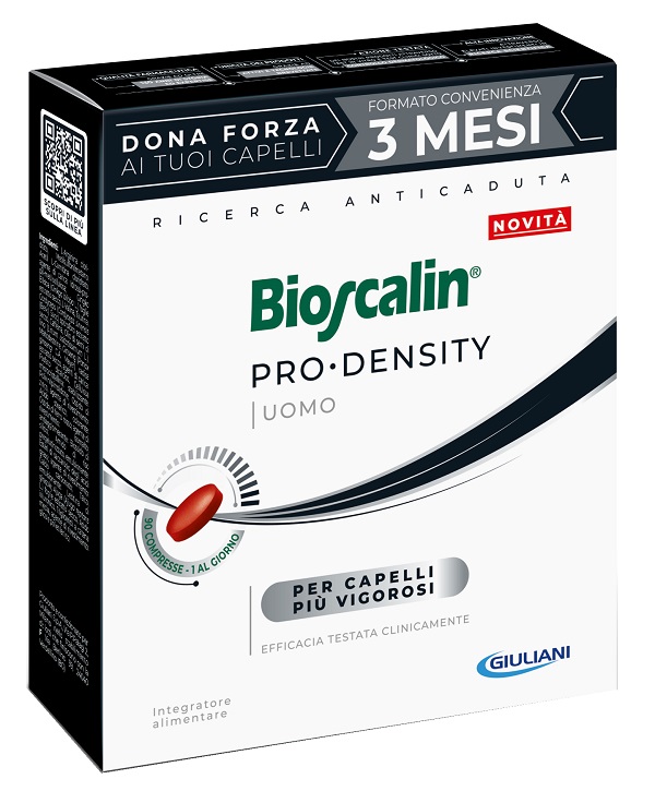 BIOSCALIN PRO DENSITY UOMO 90 COMPRESSE - Farmacia Nuova Dr.ssa Gabriella Catellani