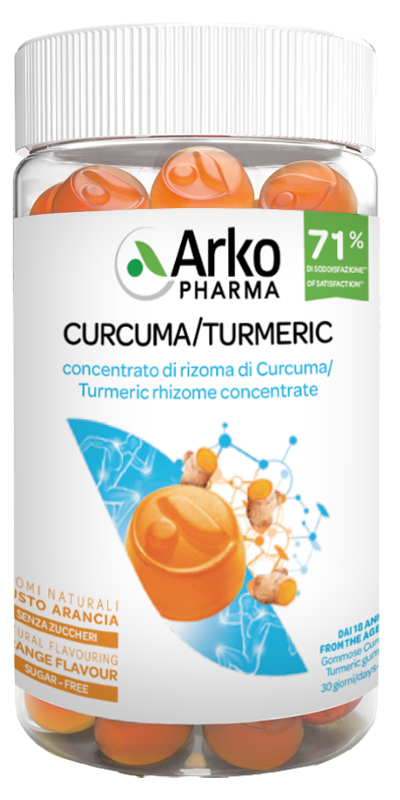 ARKOGUMMIES CURCUMA 60 GUMMIES - Farmacia Nuova Dr.ssa Gabriella Catellani