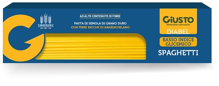 GIUSTO DIABEL BASSO INDICE GLICEMICO PASTA SPAGHETTI 400 G - Farmacia Nuova Dr.ssa Gabriella Catellani