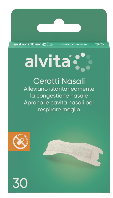 CEROTTO NASALE ALVITA 30 PEZZI - Farmacia Nuova Dr.ssa Gabriella Catellani
