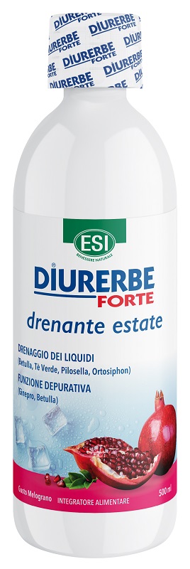 ESI DIURERBE FORTE DRENANTE ESTATE MELOGRANO 500 ML - Farmacia Nuova Dr.ssa Gabriella Catellani