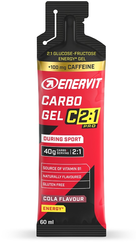 ENERVIT C2 1 PRO CARBO GEL COLA CON CAFFEINA 60 ML - Farmacia Nuova Dr.ssa Gabriella Catellani