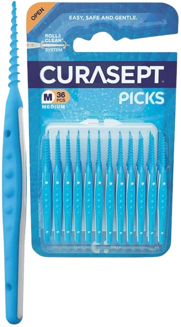 CURASEPT PICKS MEDIUM 36 PEZZI - Farmacia Nuova Dr.ssa Gabriella Catellani