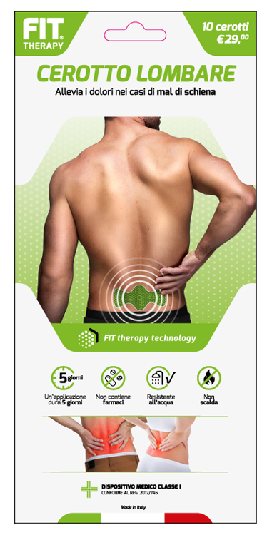 FIT THERAPY CEROTTO LOMBARE 10 PEZZI - Farmacia Nuova Dr.ssa Gabriella Catellani