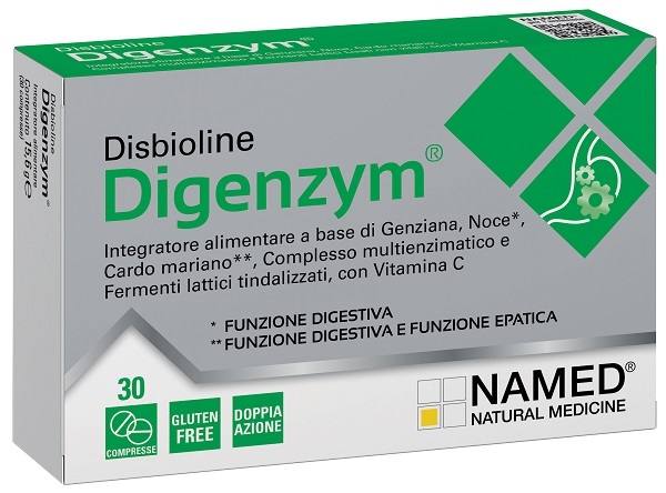 DISBIOLINE DIGENZYM AB 30 COMPRESSE - Farmacia Nuova Dr.ssa Gabriella Catellani
