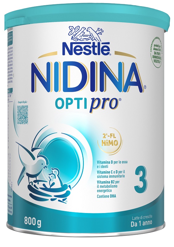 NIDINA OPTIPRO 3 POLVERE 800 G - Farmacia Nuova Dr.ssa Gabriella Catellani
