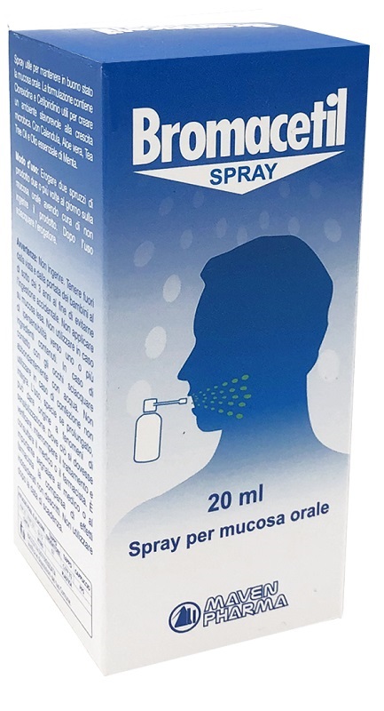 BROMACETIL SPRAY 20 ML - Farmacia Nuova Dr.ssa Gabriella Catellani