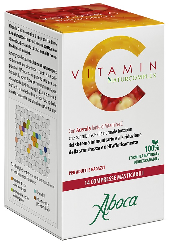 VITAMIN C NATURCOMPLEX 14 COMPRESSE - Farmacia Nuova Dr.ssa Gabriella Catellani