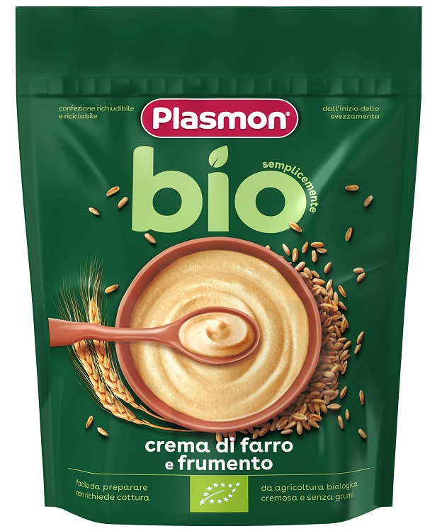 PLASMON CEREALI BIO FARRO/GRANO 200 G - Farmacia Nuova Dr.ssa Gabriella Catellani