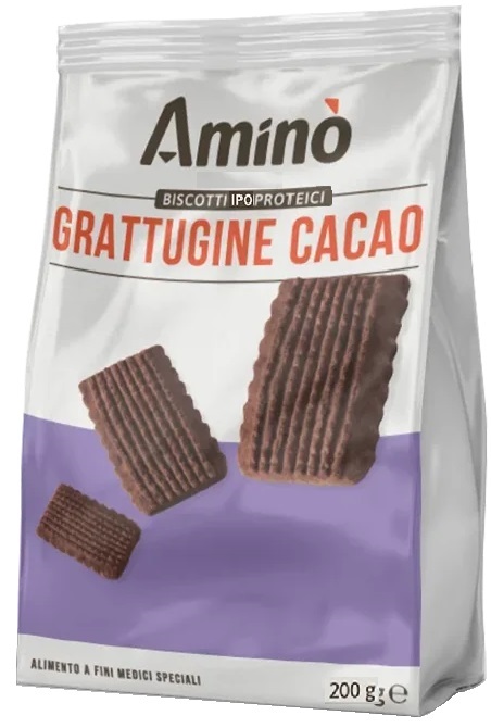 AMINO' GRATTUGINE CACAO 200 G - Farmacia Nuova Dr.ssa Gabriella Catellani