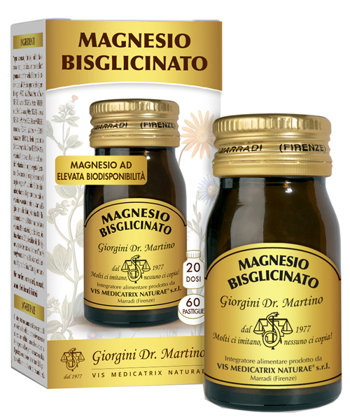 MAGNESIO BISGLICINATO 60 PASTIGLIE - Farmacia Nuova Dr.ssa Gabriella Catellani